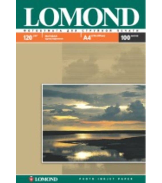 Фотобумага Lomond односторонняя матовая A4/120/100л.