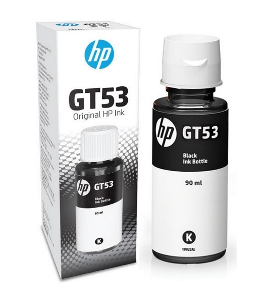 Емкость с чернилами HP GT53XL для GT 5810/5820/Ink Tank 115/315/319/419/415/Smart Tank 515/615, черный (135 ml), 6000 стр.