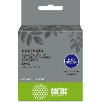 Картридж ленточный Cactus CS-LT-91201 черный шрифт, белый фон (12 мм, 4 м) для Dymo Letra Tag LT-100H, фото 1