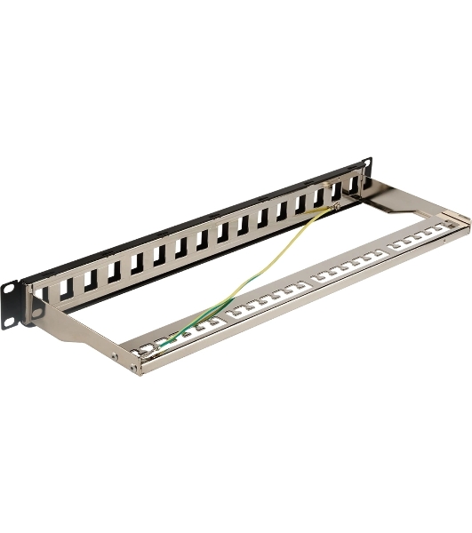 Патч-панель наборная Lanmaster LAN-PPN16OK-STP 19' 1U 16x FTP