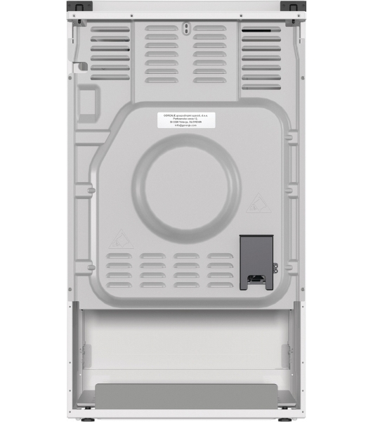 Плита комбинированная Gorenje GK5A12WG белый, конфорок 2 газовых и 2 электрических, духовка 68 л, 50 см x 85 см x 59.4 см