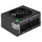 Блок питания 550W ExeGate M550 GOLD (SFX, APFC, КПД 90% (80 PLUS GOLD), 9см fan, 24pin, (4+4)pin, 2xPCI-E, 6xSATA, 3xIDE, 1xFDD, Full Cable Management, black, ATX adapter, Retail box), фото 1