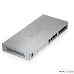 Коммутатор Zyxel GS1008HP Switch PoE +, 8xGE PoE +, tabletop, metal, silent, budget PoE 60 W, фото7