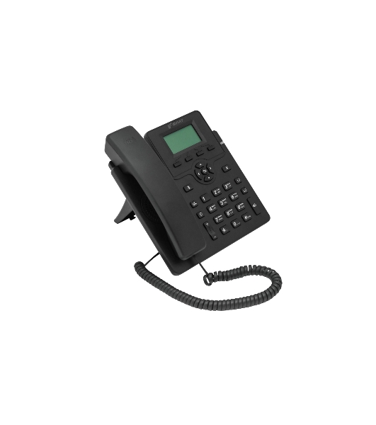 IP-телефон Flat-Phone C10: 2 SIP-аккаунта, 2 порта 10/100BASE-T (RJ-45), ЖК-дисплей, PoE, адаптер питания 220В, ТОРП