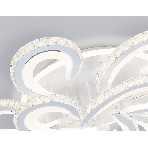 Потолочный светодиодный светильник Ambrella light FA1704/6+3 WH/CH белый/хром 255W 3000K-6400K 610*610*130 (ПДУ РАДИО 2.4G), фото7