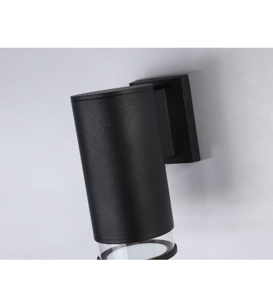 Светильник Ambrella light ST3819 BK/CL черный/прозрачный IP54 GU10 max 35W 187*90*160