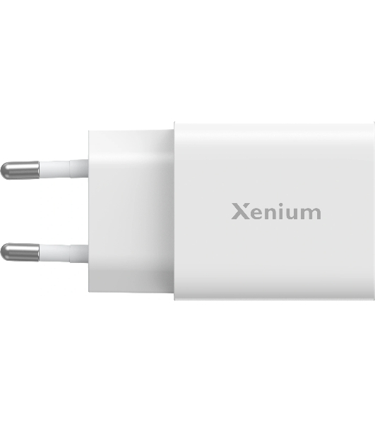 Сетевое зарядное устройство Xenium X302 30W 3A (PD+QC) (CCX3020W/00)