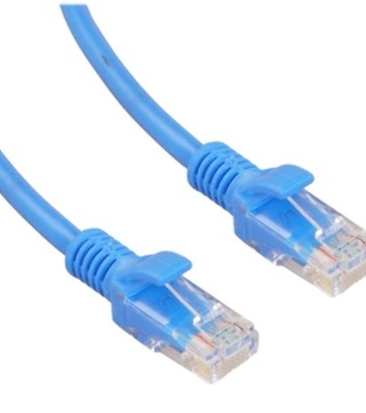 Патч-корд CCA light UTP Гарнизон PC-UTP-5e-1-B cat.5e, 1м, литой, многожильный синий