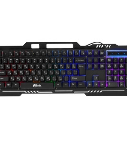 Клавиатура проводная Ritmix RKB-221BL черный
