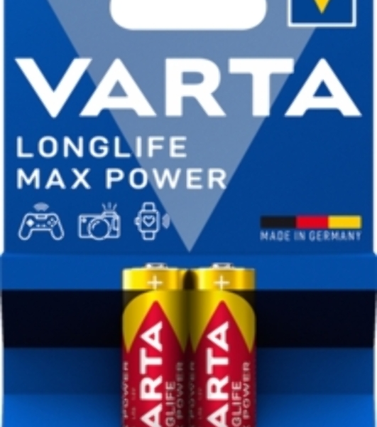 Батарейка VARTA LONGLIFE MAX P. C бл. 2