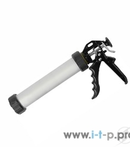 Пистолет STAYER 'PROFI' 0673-60 закрытый, для туб, алюминиевый корпус, 600мл