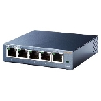Коммутатор TP-Link SOHO TL-SG105 5-port Desktop Gigabit Switch, 5 10/100/1000M RJ45 ports, metal case, фото2