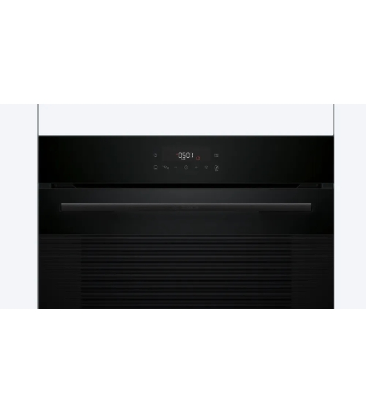 Электрический духовой шкаф Bosch HJG852YB0T Serie 6, 60 см, 66 л, черный,сенсорное управление, 8 режимов+AutoPilot 30(30 автоматических программ), LCD-дисплей, галогенное освещение, самоочистка EcoClean,Soft Open and Soft Close door,телескопические направляющие на 2 уровнях