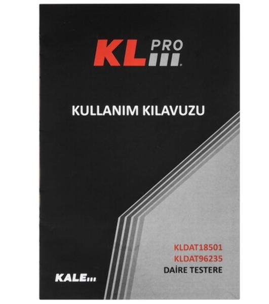 Профессиональная пила циркулярная KLPRO KLDAT96235 (Сеть, 2400 Вт, 3650 об/мин, пильный диск, запасные щетки)