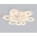 Потолочный светодиодный светильник Ambrella light FA1704/6+3 WH/CH белый/хром 255W 3000K-6400K 610*610*130 (ПДУ РАДИО 2.4G), фото5
