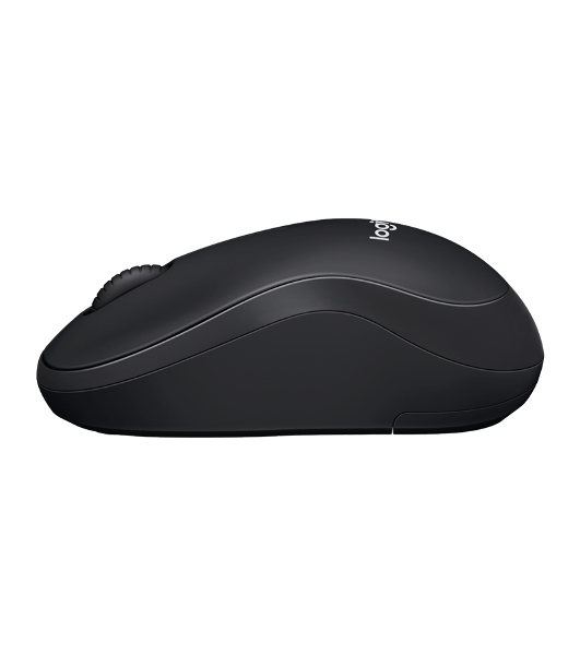 Мышь беспроводная Logitech B220 Silent черный, 1000 dpi, радиоканал, USB, кнопки - 3