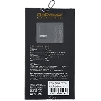 Портативный аккумулятор GoPower PB03-20 20000mAh 3.0A 22.5W 2USB/Type-C черный (1/50), фото 1