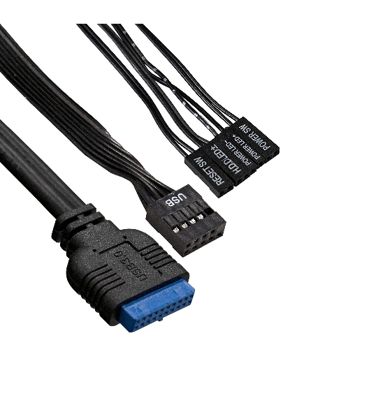 Компьютерный корпус Minitower ExeGate BAA-114U2-UNS450 (mATX, БП UNS450 с вент. 12см, 1хUSB+2хUSB 3.0, аудио, черный)