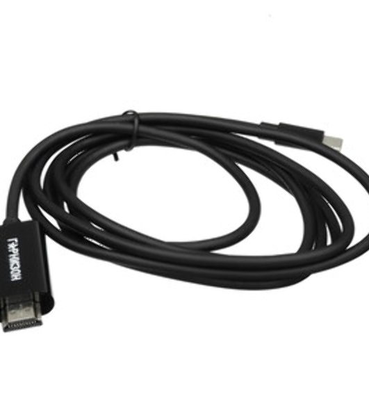 Кабель-переходник с Type-C на HDMI Гарнизон GCC-A-CM-HDMI-1.8M, v1.4, 1.8м, черный, пакет
