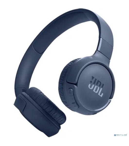 Беспроводные наушники JBL Tune 520BT синий, накладные, Bluetooth, быстрая зарядка