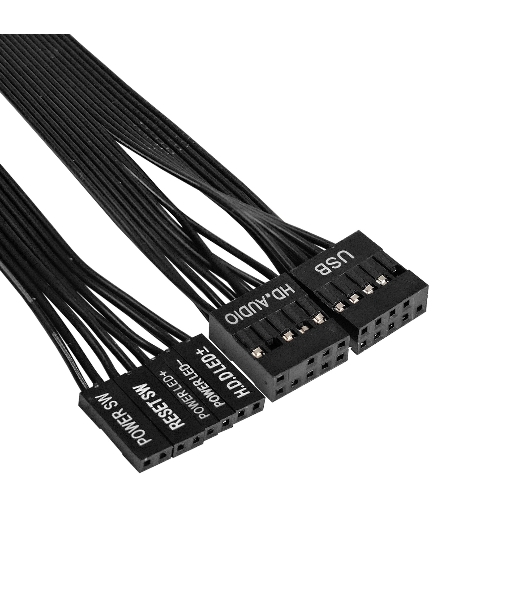Компьютерный корпус Minitower ExeGate BAA-308-AAA450 (mATX, БП AAA450 с вент. 8см, 2хUSB, HD Audio, черный)