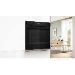 Электрический духовой шкаф Bosch HJG852YB0T Serie 6, 60 см, 66 л, черный,сенсорное управление, 8 режимов+AutoPilot 30(30 автоматических программ), LCD-дисплей, галогенное освещение, самоочистка EcoClean,Soft Open and Soft Close door,телескопические направляющие на 2 уровнях, фото11