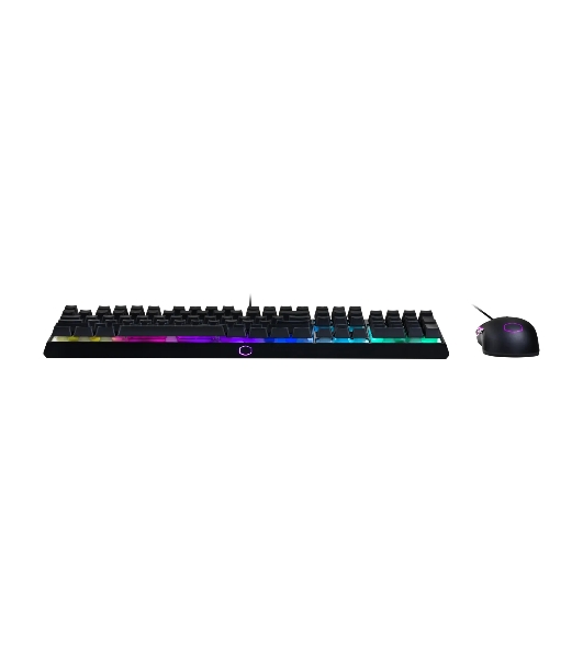 Комплект клавиатура+мышь Cooler Master MS110 проводной, USB, 3200 DPI, чёрный
