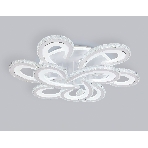 Потолочный светодиодный светильник Ambrella light FA1704/6+3 WH/CH белый/хром 255W 3000K-6400K 610*610*130 (ПДУ РАДИО 2.4G), фото4