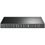 Коммутатор 48-port Gigabit PoE+ L2+ switch, 48 802.3af/at PoE+ ports, 4 Gb SFP slots, 1 RJ-45 + 1Micro-USB console ports, 348W PoE budget, фото14