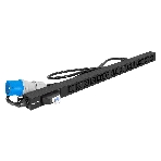 Блок розеток вертикальный ExeGate ServerPro PDU-V420 Al-20C134C19-IEC309-32A-1P (19', 1U, Алюминий, 20 IEC 320 C13, 4 IEC 320 C19, IEC 60309 32A (2P+E), VDE-250V-32A-3*4мм2, 3 метра, автомат защиты, черный, RTL), фото6