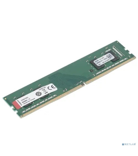 Оперативная память Kingston ValueRAM, DDR4, 4GB (1x4GB), 2666MHz, CL19, DIMM