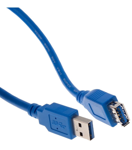 Кабель AM/AF USB3.0 5.0м VCOM удлинитель USB 3.0, VUS7065-5M