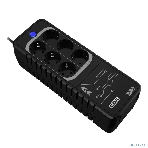 Источник бесперебойного питания CBR LGT-850H-6F-LDB Offline 850VA/480W 6Ah12V 6 x Shuko+ Breaker, фото4