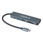 USB-концентратор Gembird UHB-D9, USB Type-C, PD100W, SD/TF, USB 2.0, HDMI, USB Type-C, фото7