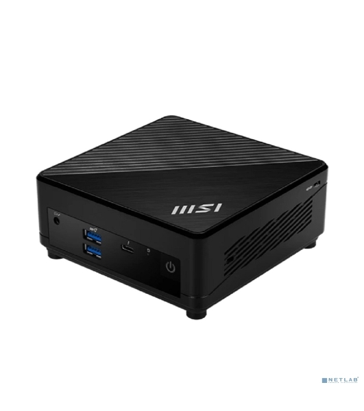 Неттоп MSI Cubi 5 1M-460BRU Core 7 150U (1.8) Graphics CR без ОС 2xGbitEth WiFi BT черный (936-B0A821-460)