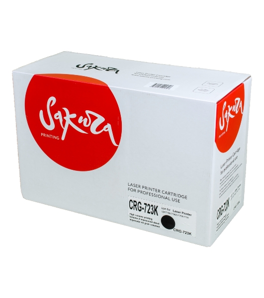 Картридж лазерный Sakura CRG723K для Canon LBP7700/7750C/7753/7754, черный, 5000 к.
