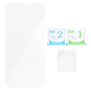 Защитное стекло для экрана Digma для Apple iPhone 12/12 Pro прозрачный