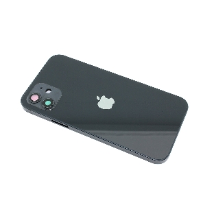 Задняя крышка (корпус) в сборе с рамкой для Apple iPhone 12 черный