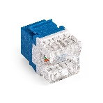 Модуль-вставка Keystone Jack RJ-45 ExeGate KJ-8P8C-U-C5e-180-Dual (Кат.5e, неэкранированная, 180 градусов, IDC Krone/110), фото3