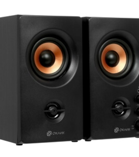 Акустическая система Oklick OK-164 2.0 белый 30Вт