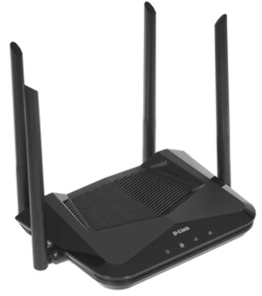 Двухдиапазонный гигабитный Wi-Fi 6 маршрутизатор D-Link DIR-X1530/RU/A1A AX1500 (466526)