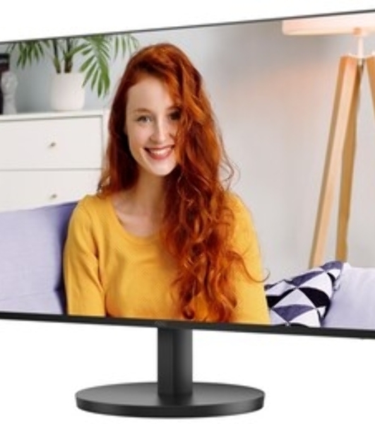 Монитор 23.8' AOC 24B3QA2 IPS 1920x1080, 120 Гц, 4 мс, 16:9, 300 кд/м², DP 1.2, HDMI 1.4, VGA, черный
