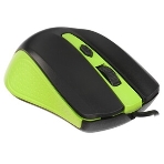 Мышь проводная Smartbuy ONE 352 зелено-черная SBM-352-GK, фото3