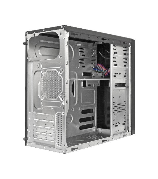 Компьютерный корпус Minitower ExeGate EX283241RUS MA-373X-UN350 Black, mATX (UN350, 120мм) 2*USB, Audio