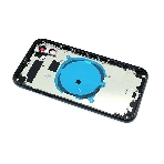 Задняя крышка (корпус) в сборе с рамкой для Apple iPhone 11 черный, фото2