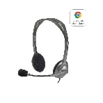 Гарнитура Logitech H111 чёрный, проводная, 3.5 мм, фото14