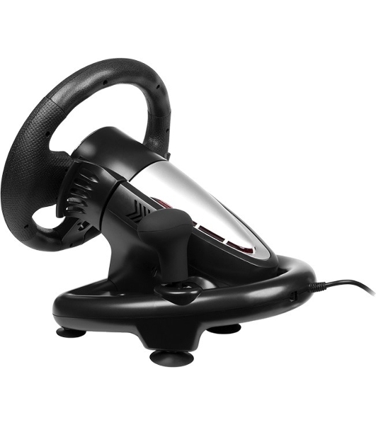 Руль SVEN GC-W700 (педали, вибро, скоба, лепестки, АКПП, D-pad, 12 кл, резин. вставки, PC/Xinput)