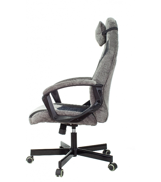 Кресло Бюрократ VIKING 6 KNIGHT B FABRIC черный, ткань, 120 кг, механизм качания