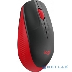 Мышь беспроводная Logitech M190 черный/красный, 1000 dpi, радиоканал, USB, кнопки - 3, фото98