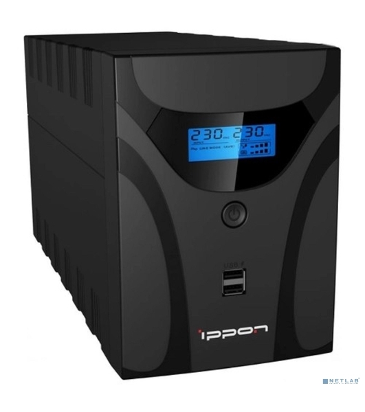 Источник бесперебойного питания Ippon Smart Power Pro II Euro 1200 720Вт 1200ВА черный